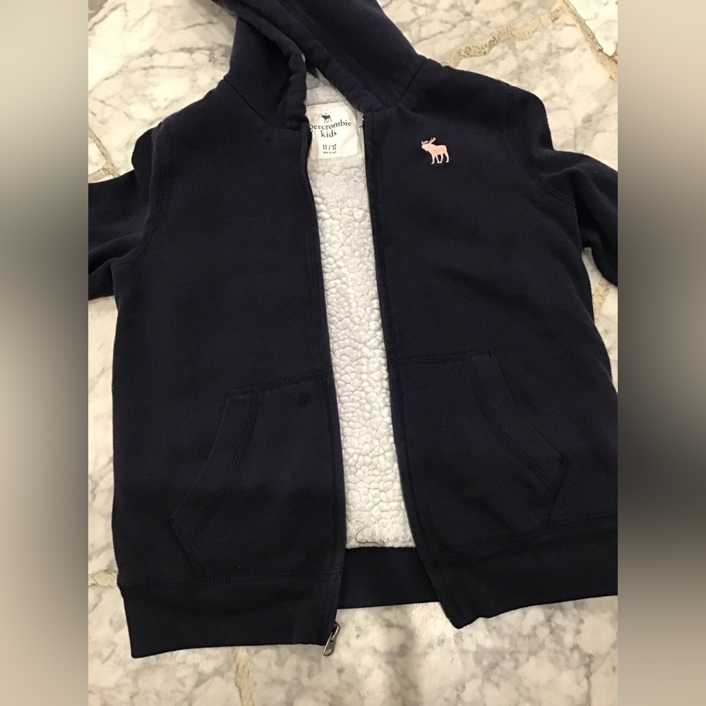 Abercrombie kids zip up